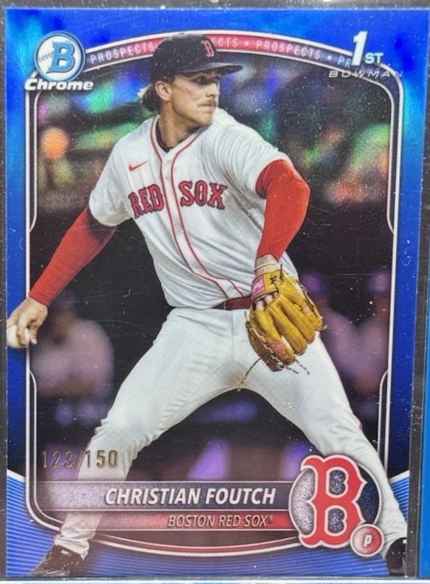 Christian Foutch [Blue Refractor] #BDC-127