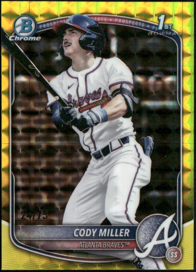 Cody Miller [Yellow Geometric] #BDC-91