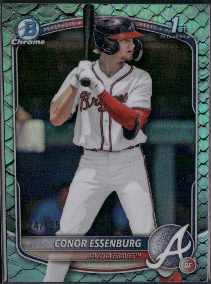 Conor Essenburg [Aqua Reptilian Refractor] #BDC-124