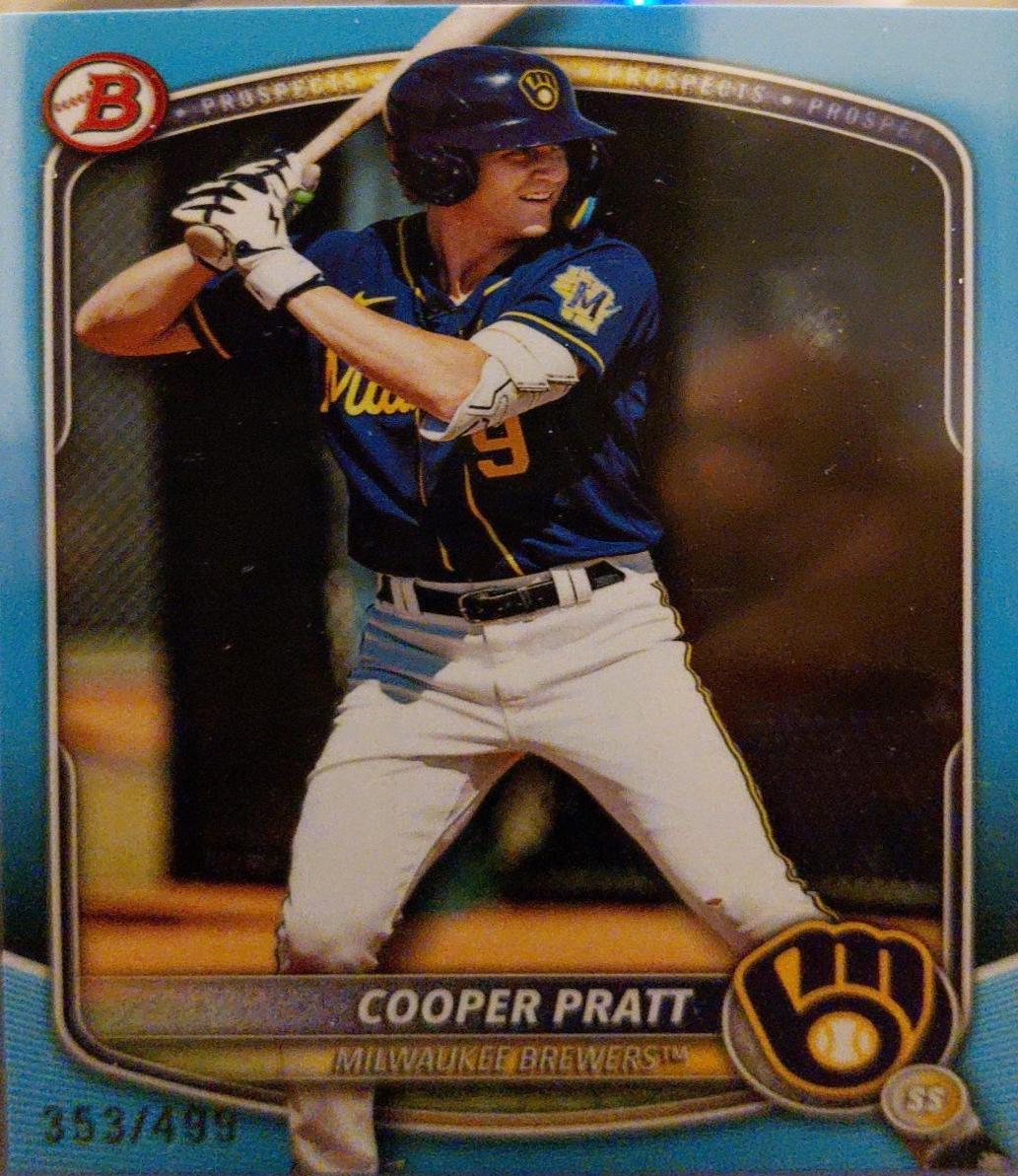 Cooper Pratt [Sky Blue Refractor] #BDC-157
