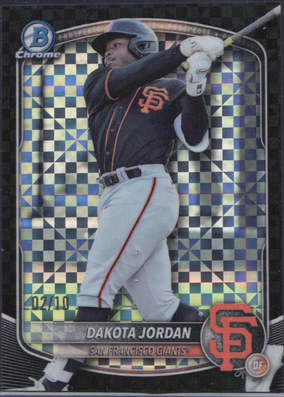 Dakota Jordan [Black X-Fractor] #BDC-139