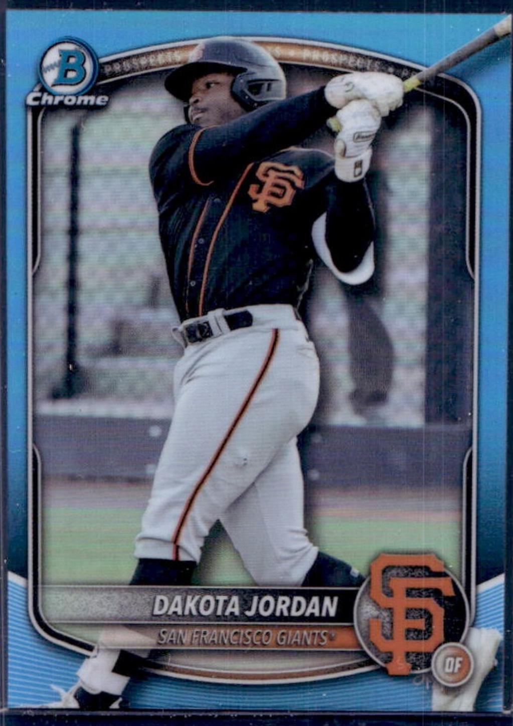 Dakota Jordan [Sky Blue Refractor] #BDC-139