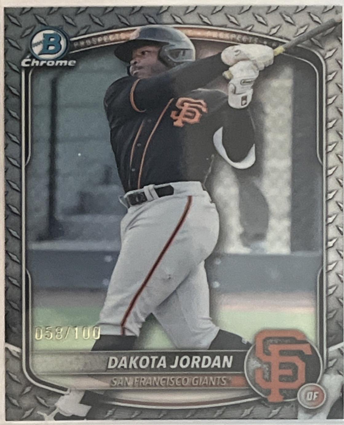 Dakota Jordan [Steel Metal Refractor] #BDC-139