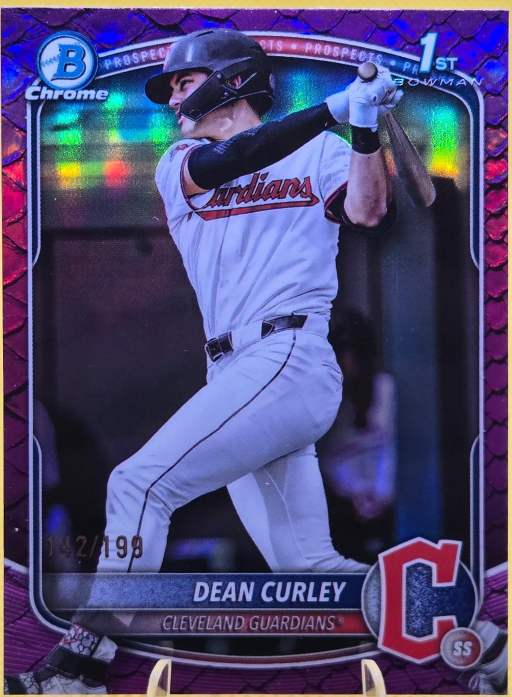 Dean Curley [Fuchsia Reptilian Refractor] #BDC-129