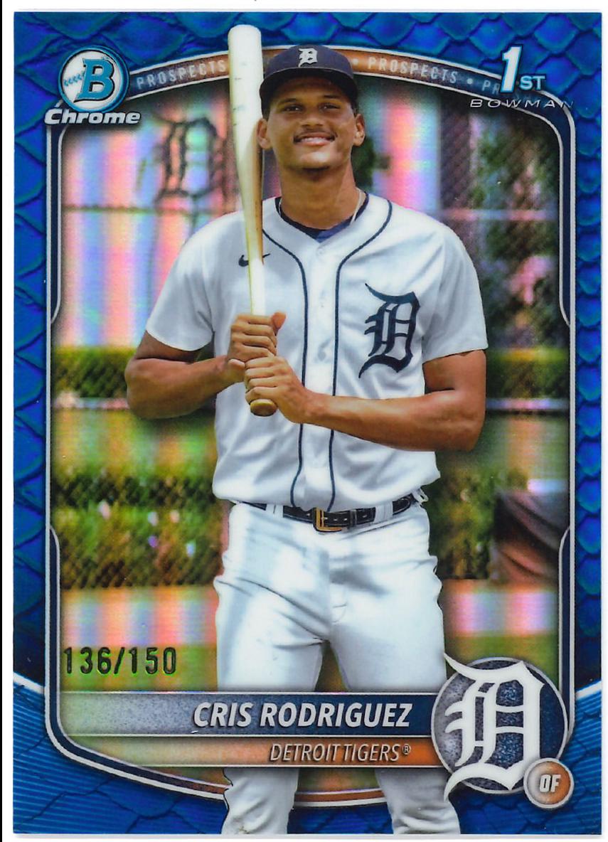 Cris Rodriguez [Blue Mega] #BCP-250