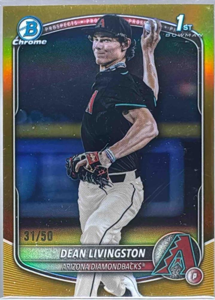 Dean Livingston [Gold Refractor] #BDC-175