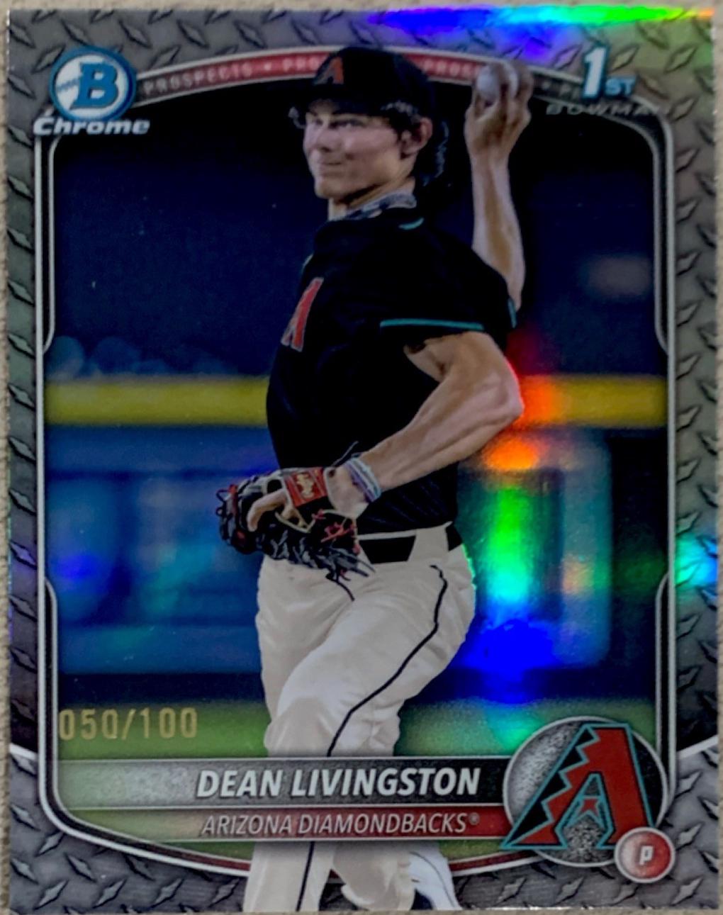 Dean Livingston [Steel Metal Refractor] #BDC-175