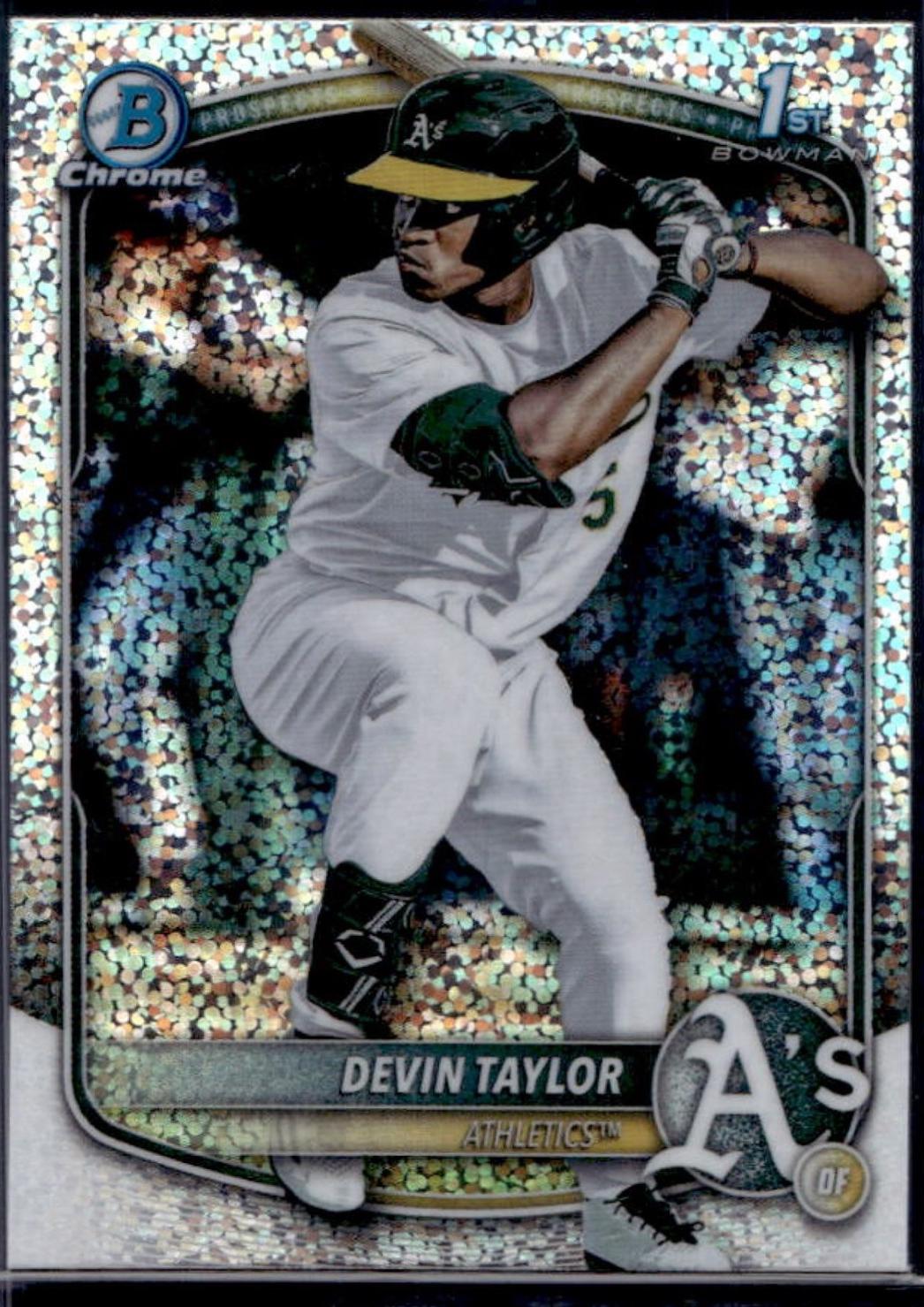 Devin Taylor [Sparkle Refractor] #BDC-135