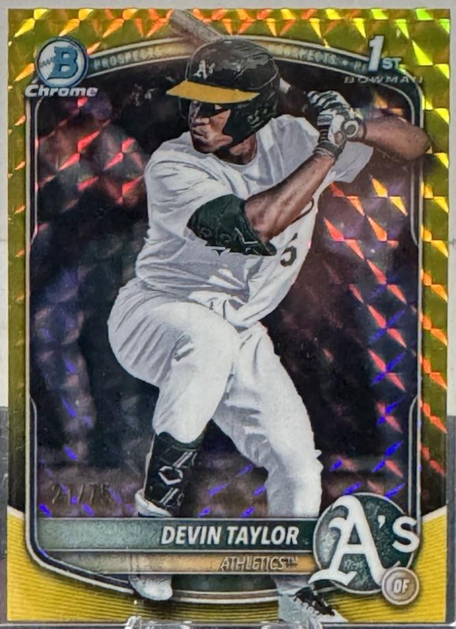 Devin Taylor [Yellow Geometric] #BDC-135