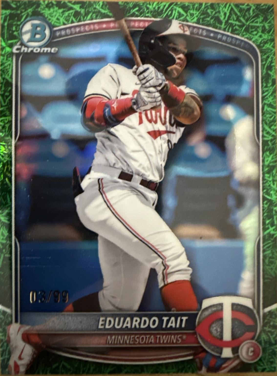 Eduardo Tait [Green Grass Refractor] #BDC-39