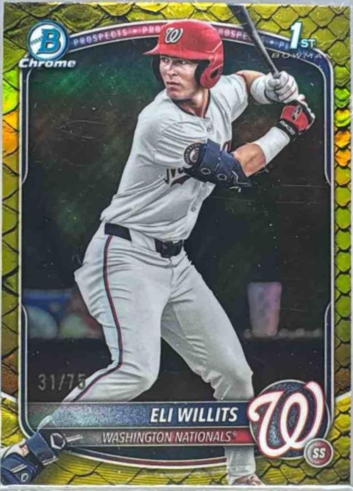 Eli Willits [Yellow Reptilian Refractor] #BDC-1