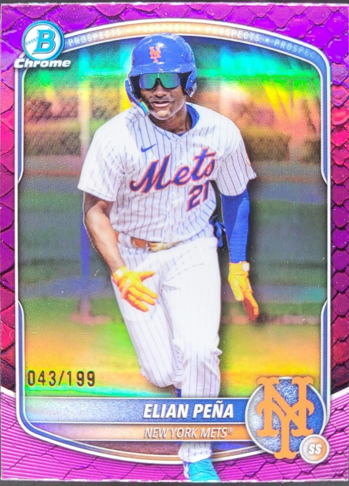 Elian Pena [Fuchsia Reptilian Refractor] #BDC-115