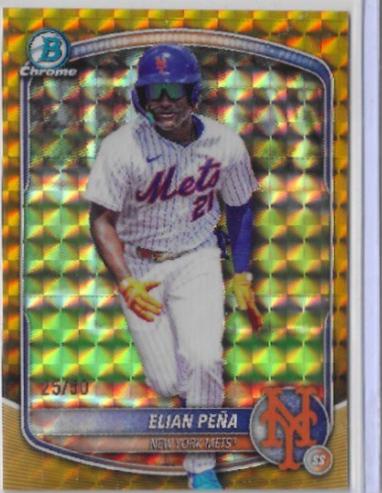 Elian Pena [Gold Geometric] #BDC-115