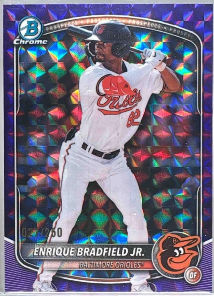 Enrique Bradfield Jr. [Purple Geometric] #BDC-198