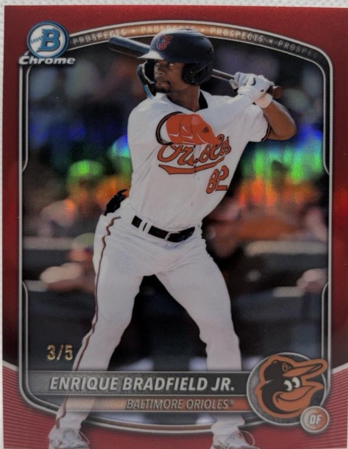 Enrique Bradfield Jr. [Red Refractor] #BDC-198
