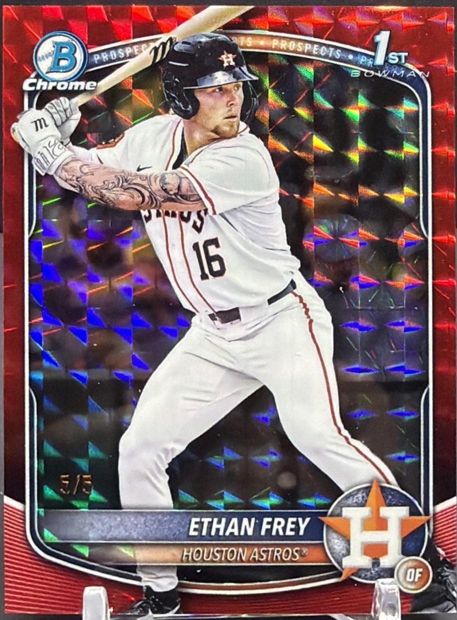 Ethan Frey [Red Geometric] #BDC-67