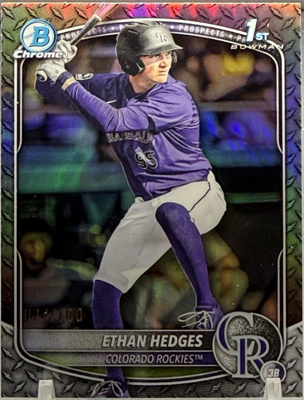 Ethan Hedges [Steel Metal Refractor] #BDC-148