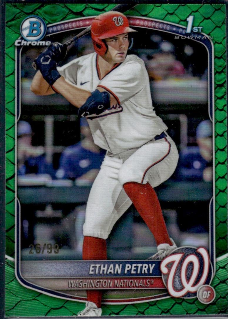 Ethan Petry [Green Reptilian Refractor] #BDC-151