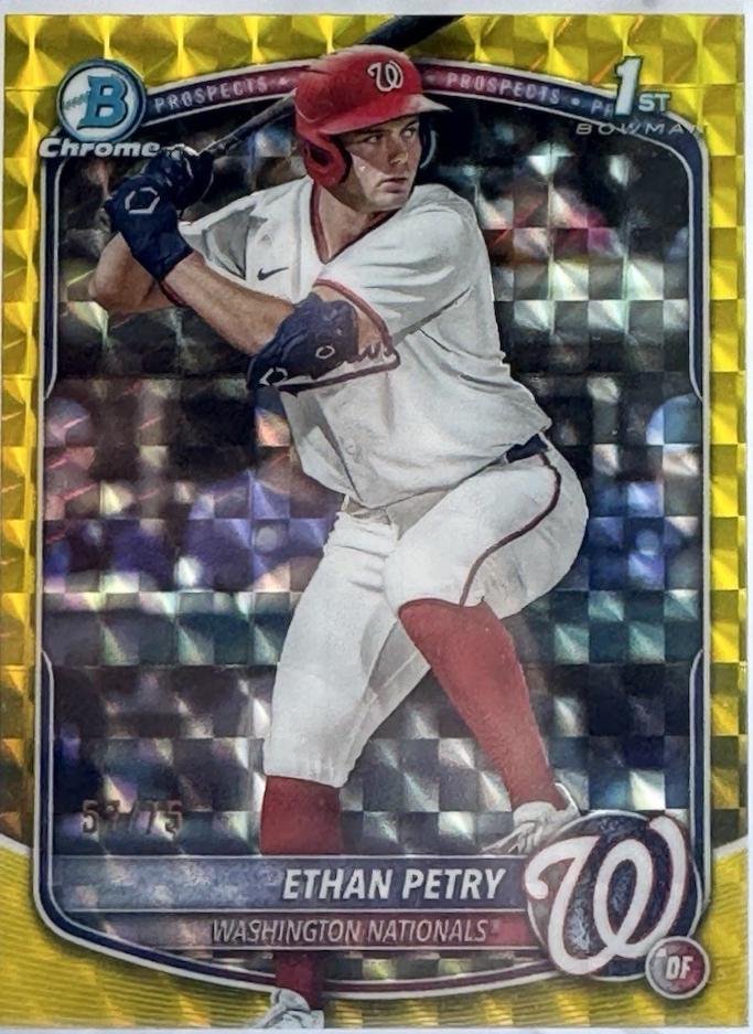 Ethan Petry [Yellow Geometric] #BDC-151