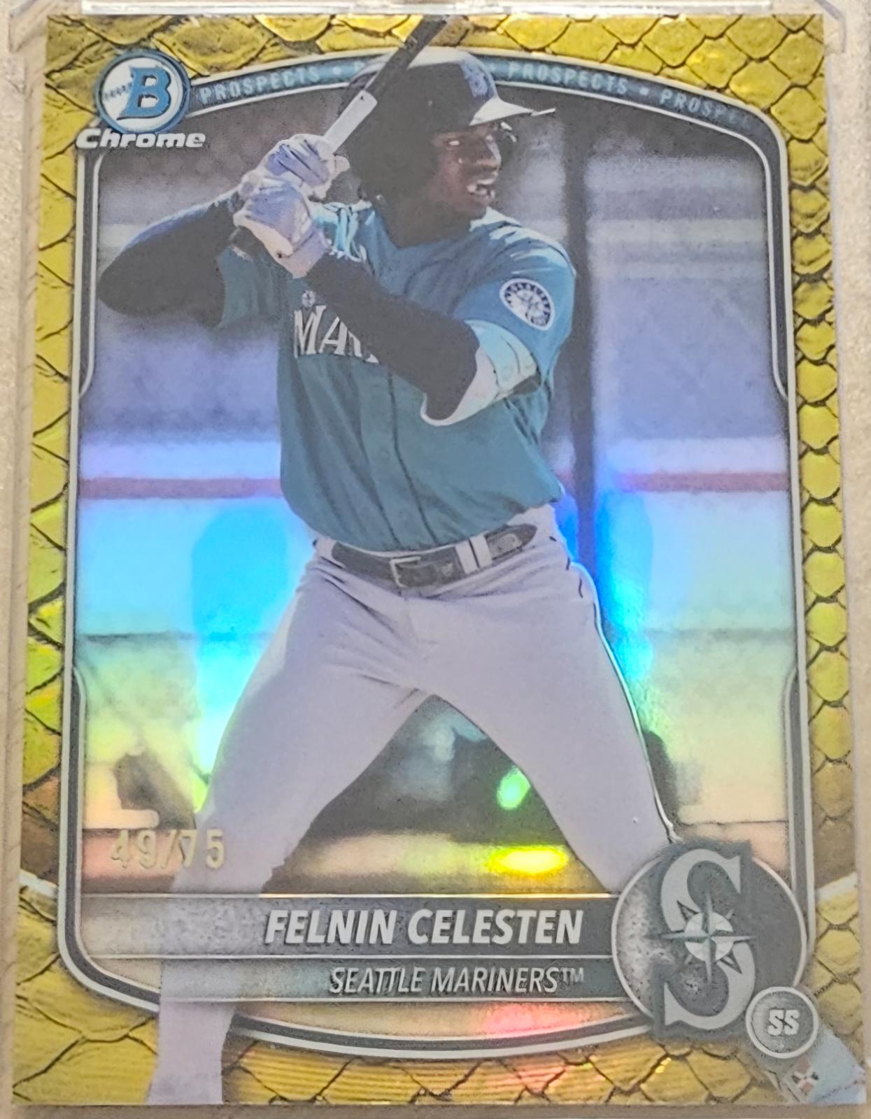 Felnin Celesten [Yellow Reptilian Refractor] #BDC-103