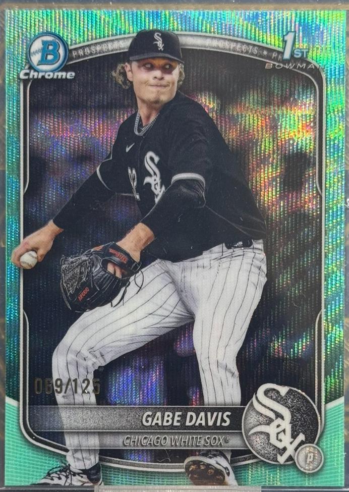 Gabe Davis [Aqua Wave Refractor] #BDC-83