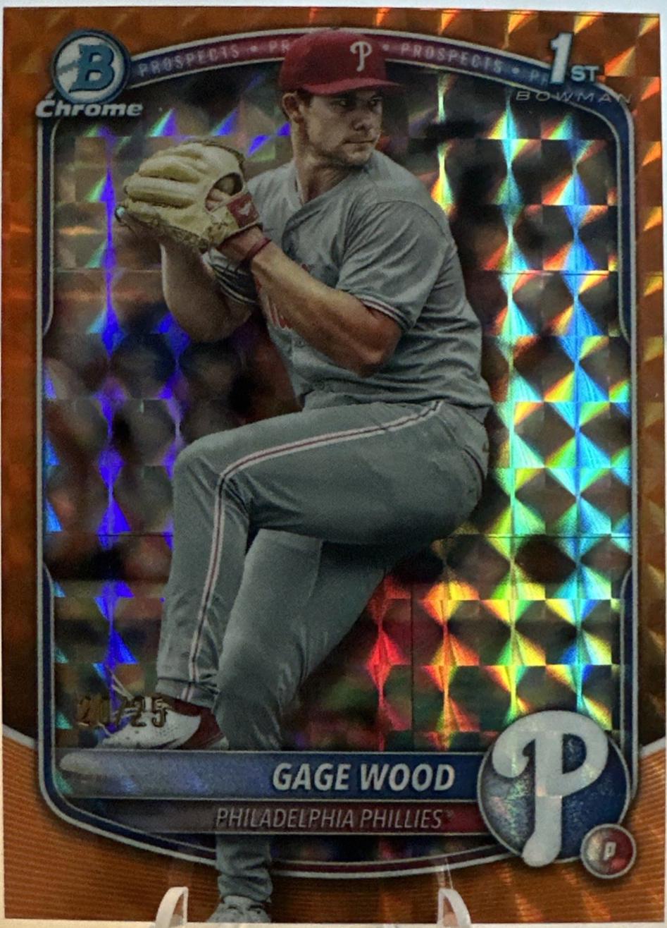 Gage Wood [Orange Refractor] #BDC-4