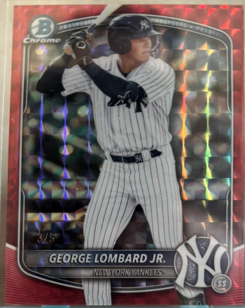 George Lombard Jr. [Red Geometric] #BDC-43