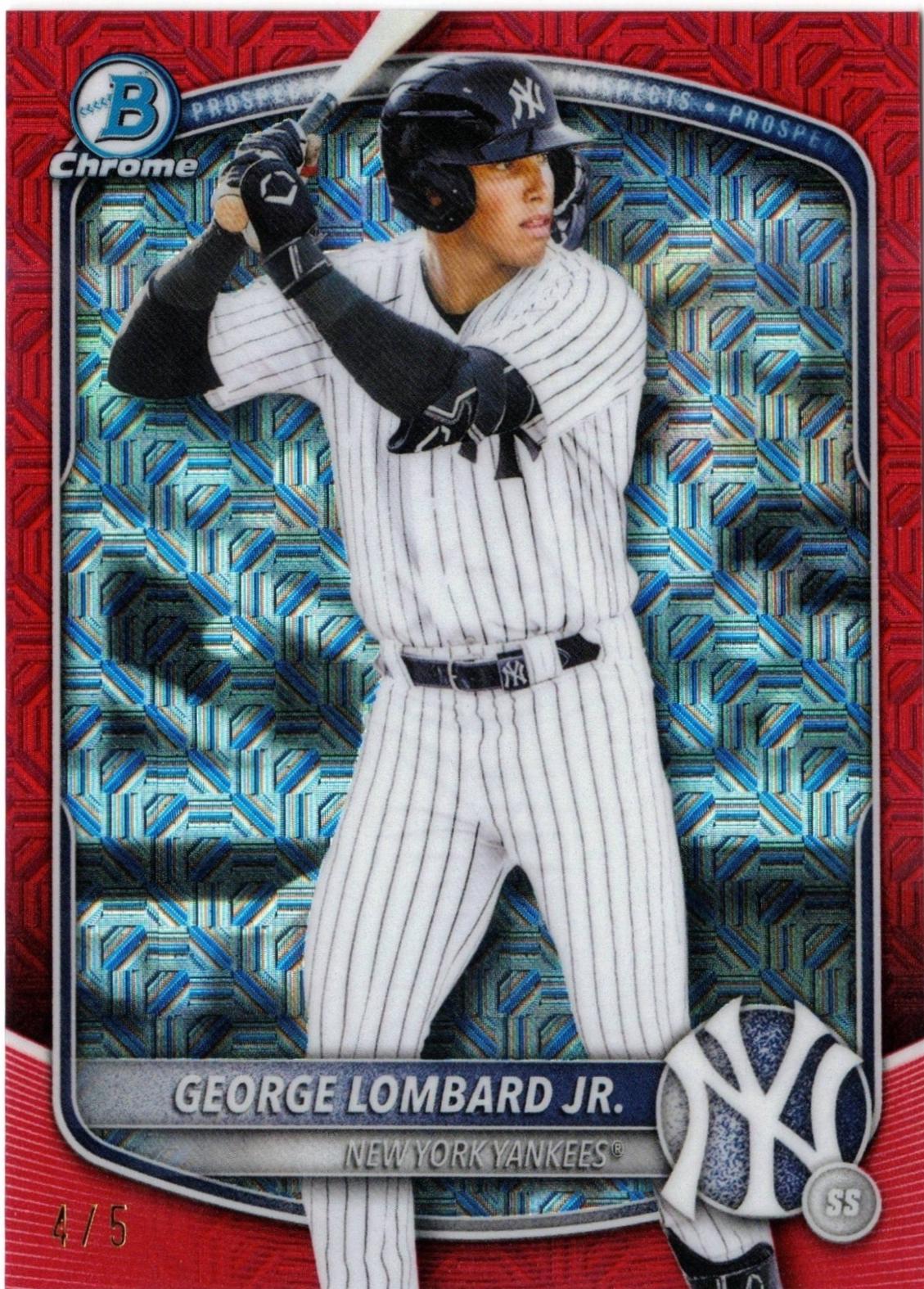 George Lombard Jr. [Red Refractor] #BDC-43