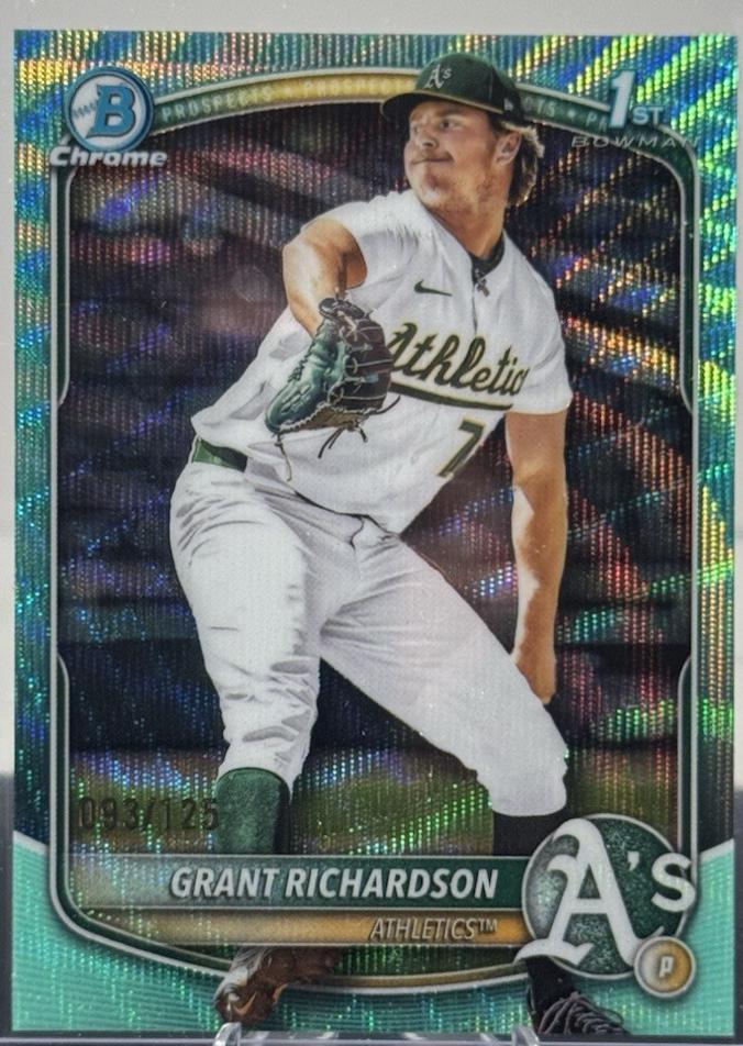 Grant Richardson [Aqua Wave Refractor] #BDC-171