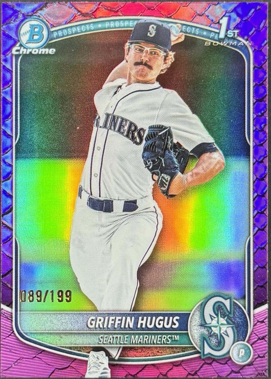 Griffin Hugus [Fuchsia Reptilian Refractor] #BDC-101