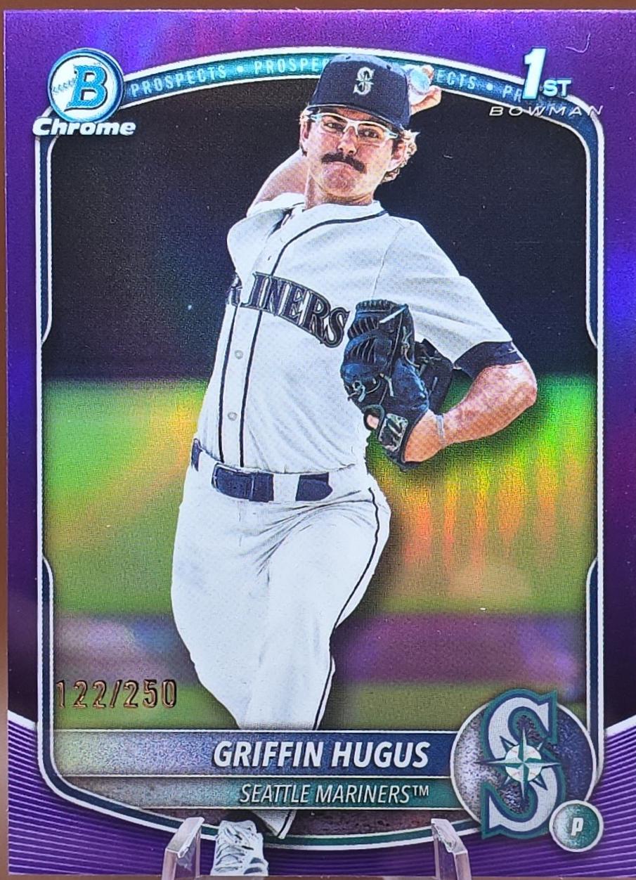 Griffin Hugus [Purple Refractor] #BDC-101