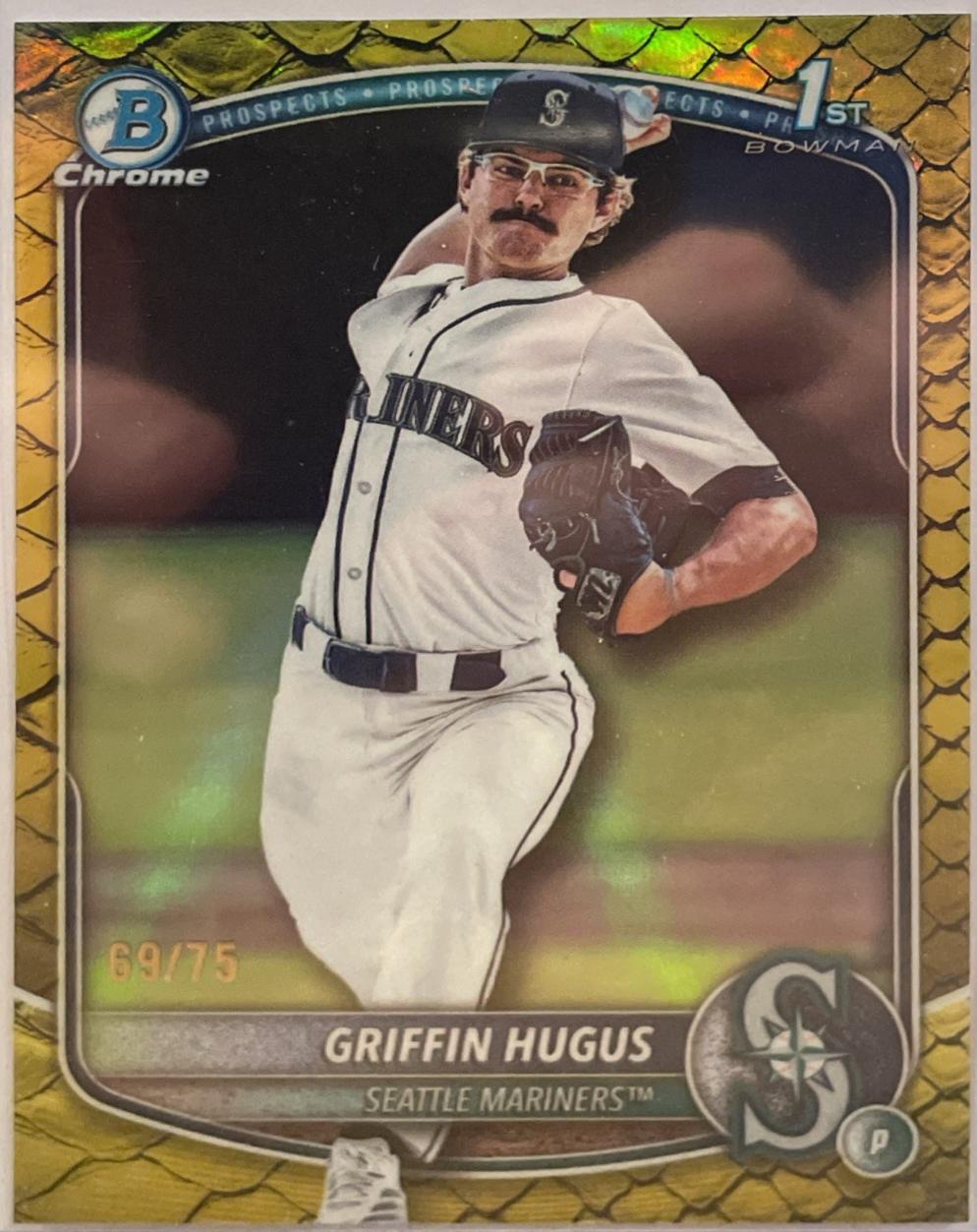 Griffin Hugus [Yellow Reptilian Refractor] #BDC-101
