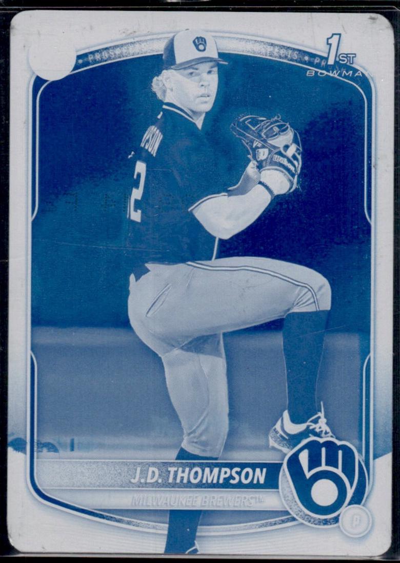 J.D. Thompson [Printing Plate] #BDC-14