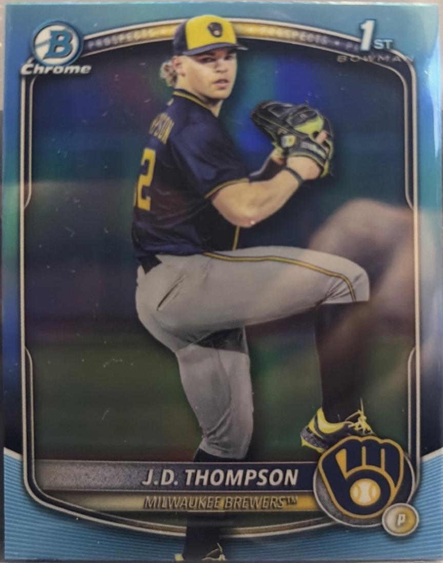J.D. Thompson [Sky Blue Refractor] #BDC-14