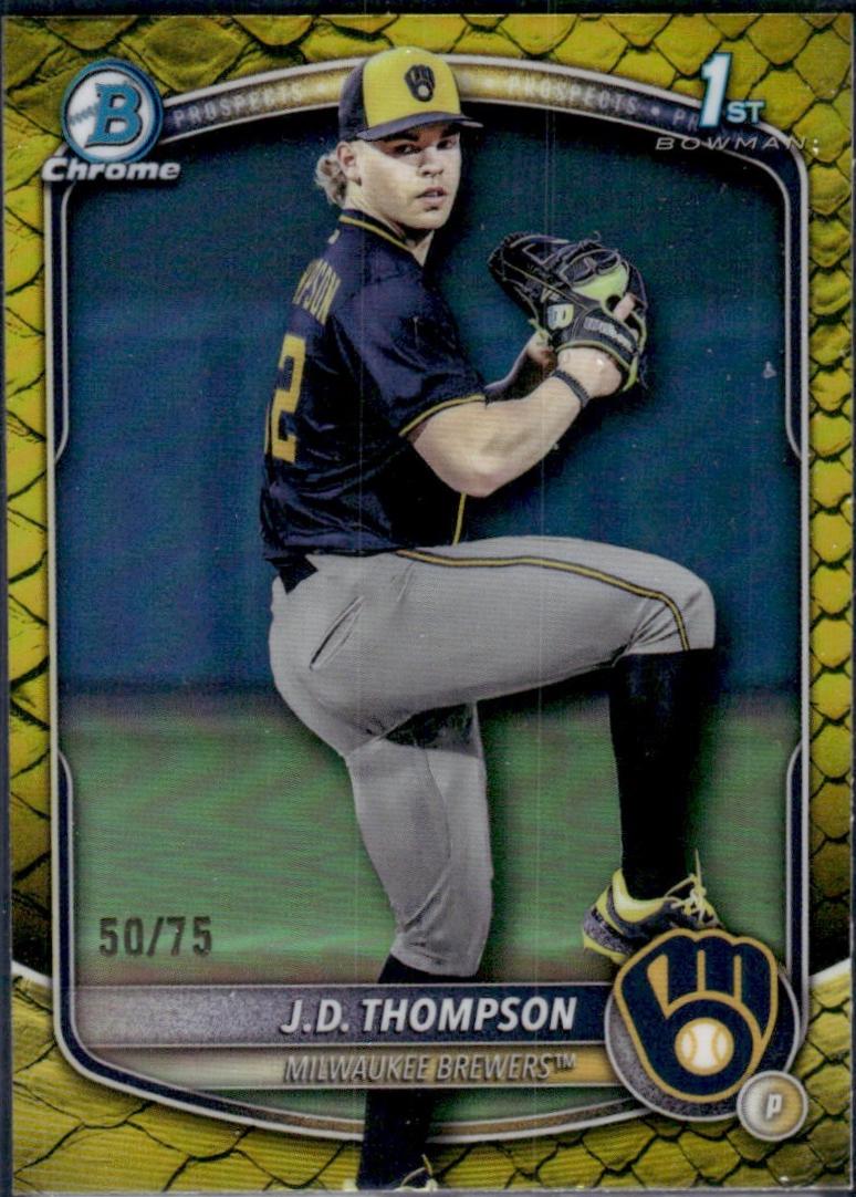 J.D. Thompson [Yellow Refractor] #BDC-14