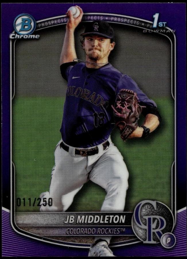JB Middleton [Purple Refractor] #BDC-78