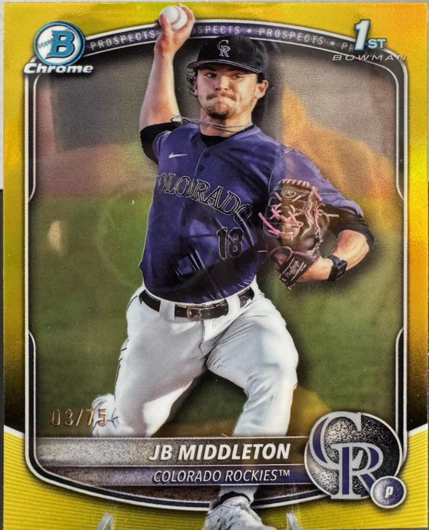 JB Middleton [Yellow Refractor] #BDC-78
