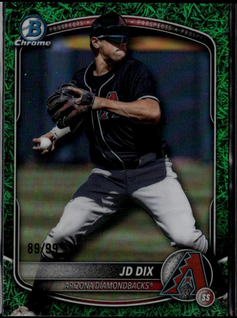 JD Dix [Green Grass Refractor] #BDC-161