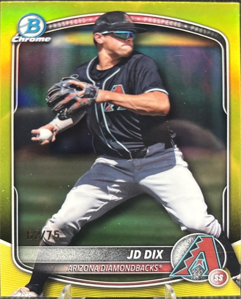 JD Dix [Yellow Refractor] #BDC-161