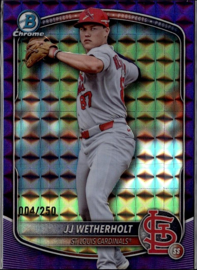 JJ Wetherholt [Purple Geometric] #BDC-145