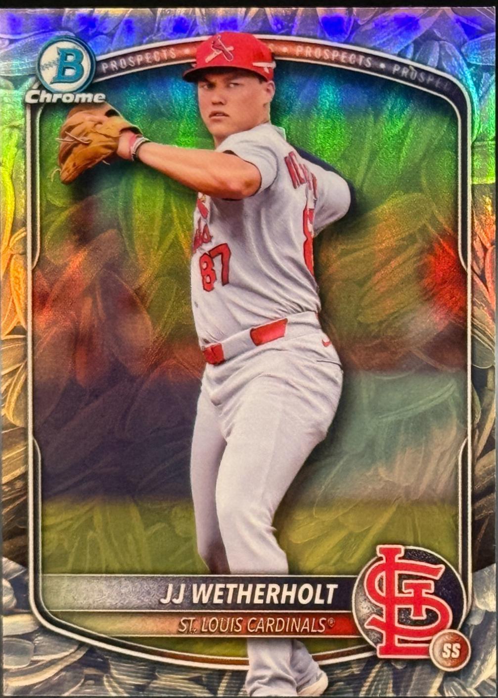 JJ Wetherholt [Sunflower Seeds Refractor] #BDC-145