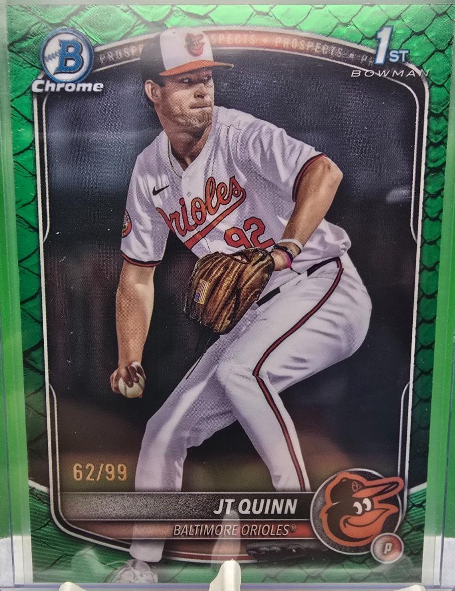 JT Quinn [Green Reptilian Refractor] #BDC-85