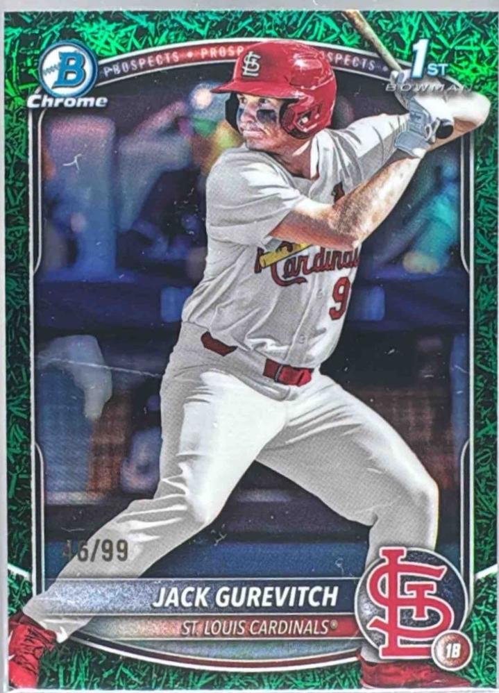 Jack Gurevitch [Green Grass Refractor] #BDC-150