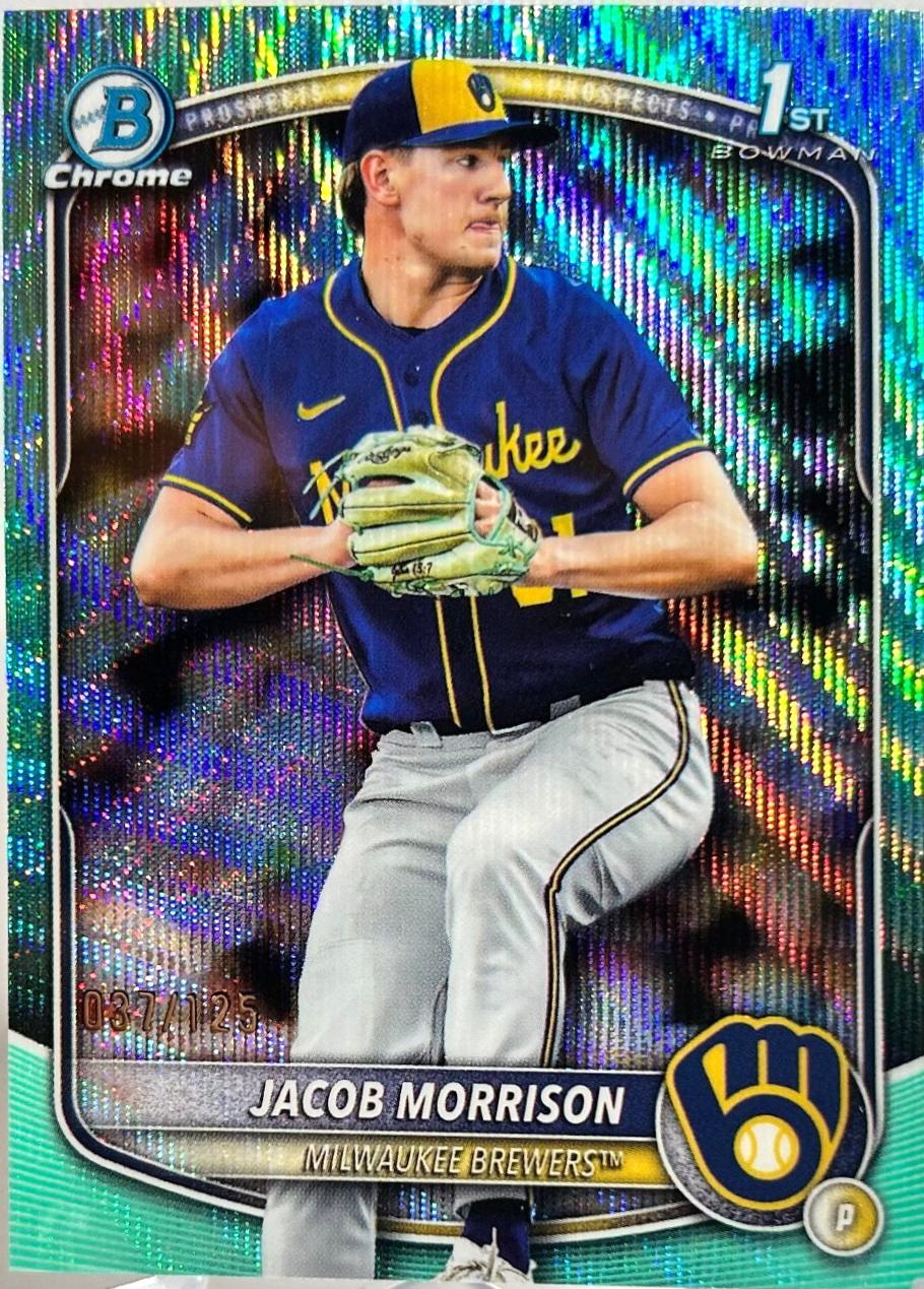 Jacob Morrison [Aqua Wave Refractor] #BDC-42
