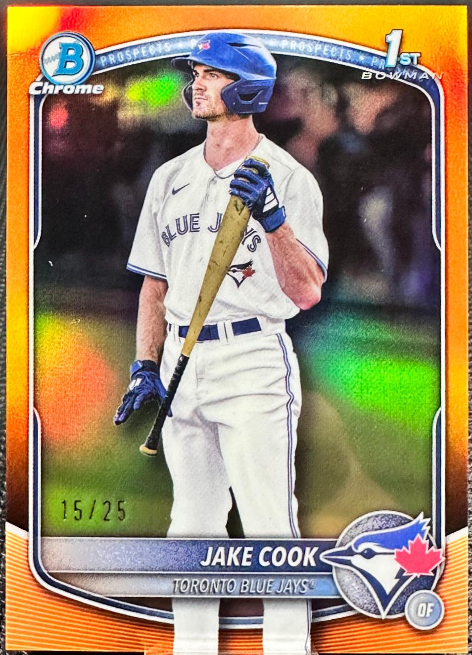 Jake Cook [Orange Refractor] #BDC-97