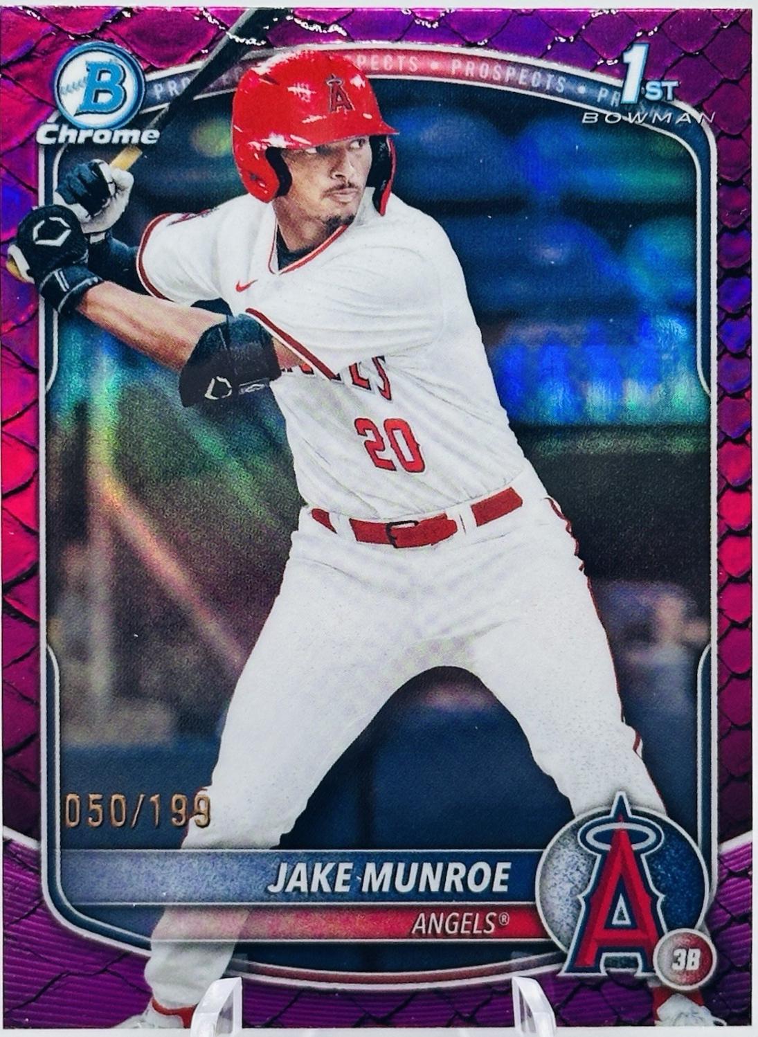 Jake Munroe [Fuchsia Reptilian Refractor] #BDC-128