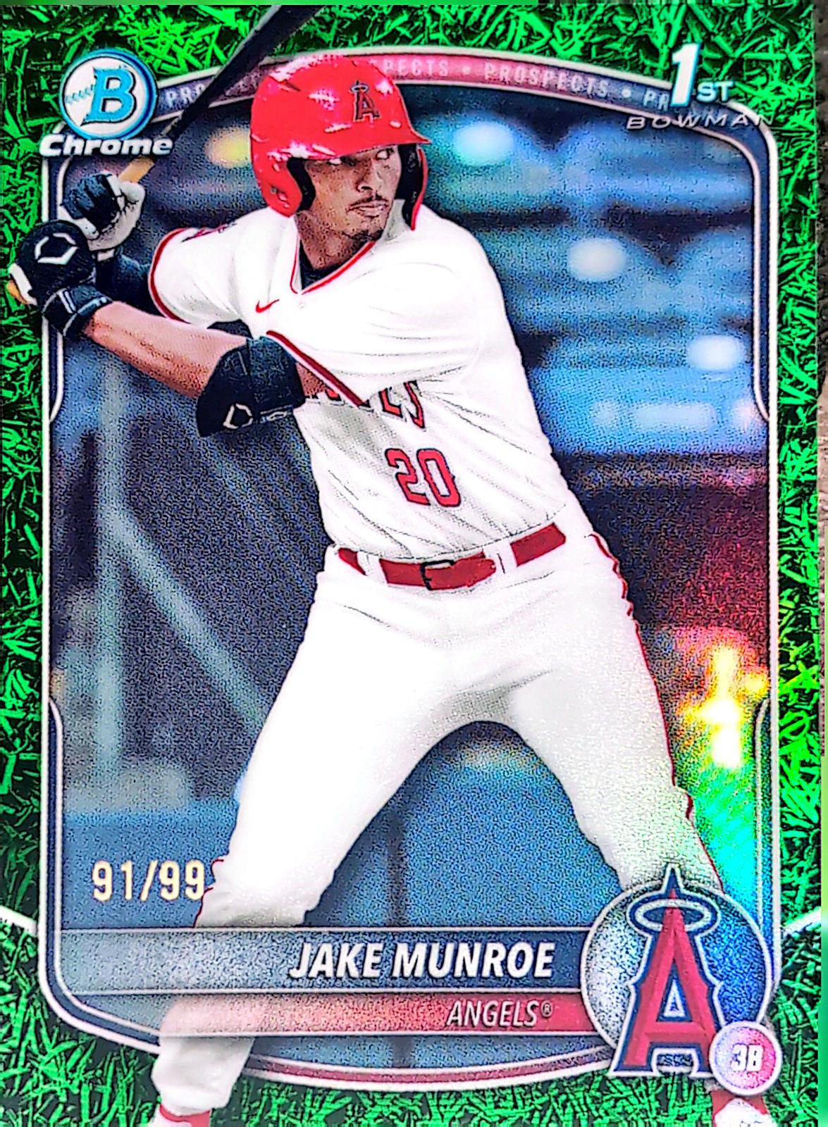 Jake Munroe [Green Grass Refractor] #BDC-128