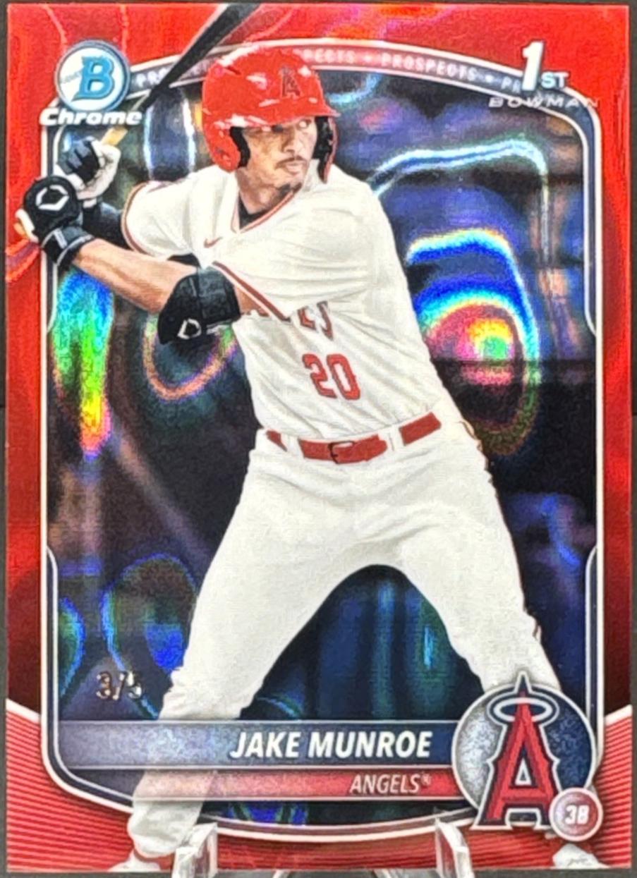 Jake Munroe [Red Lava Refractor] #BDC-128