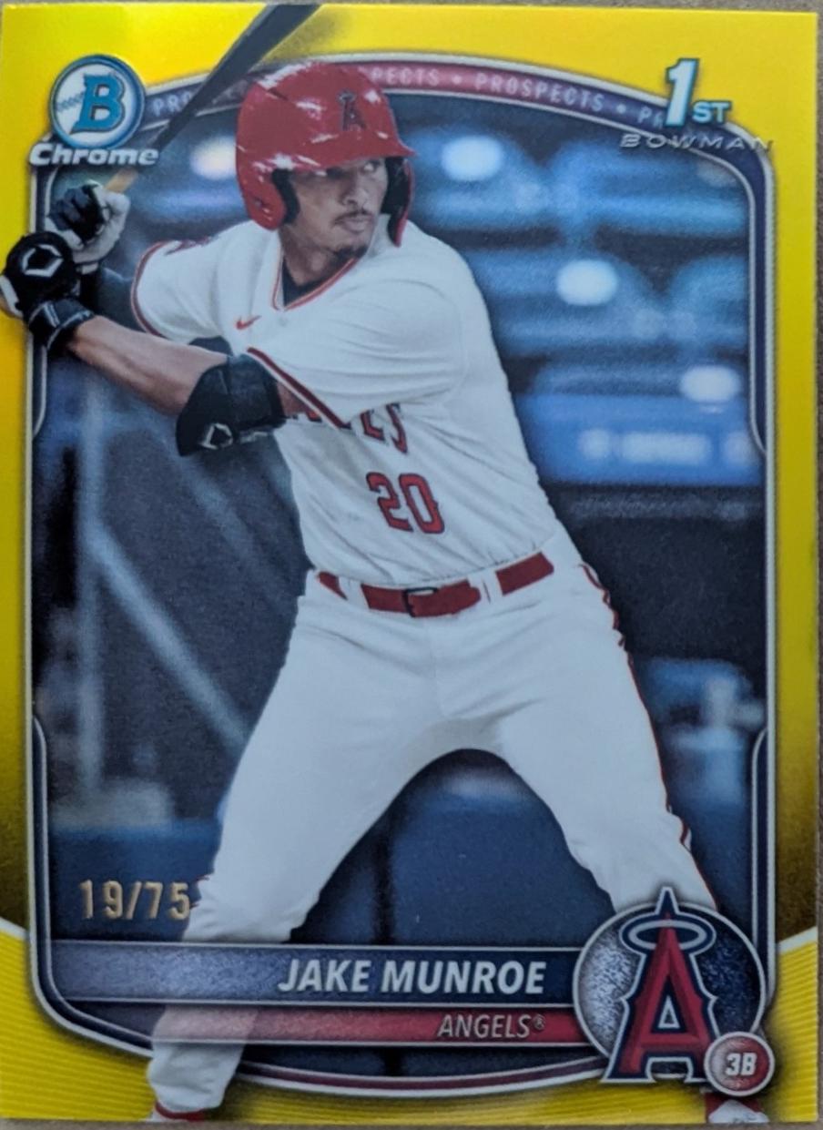 Jake Munroe [Yellow Refractor] #BDC-128