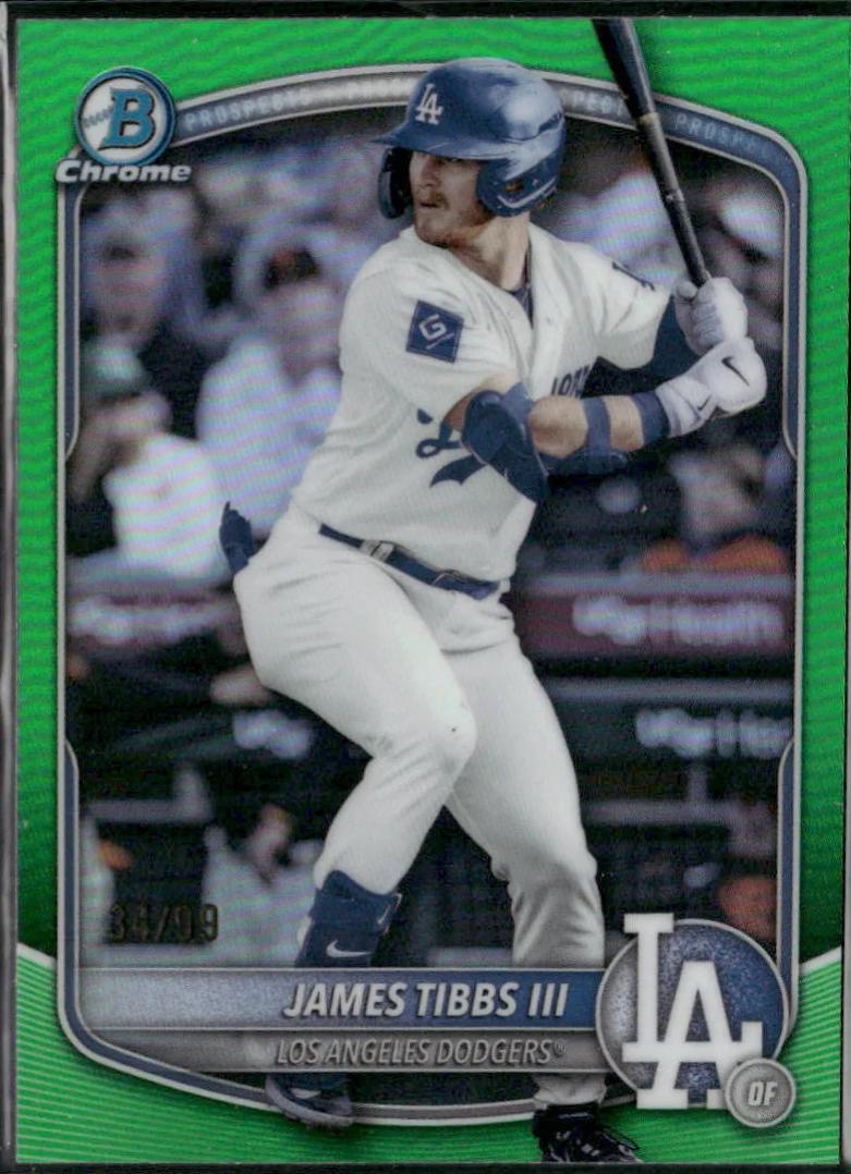 James Tibbs III [Green Refractor] #BDC-74